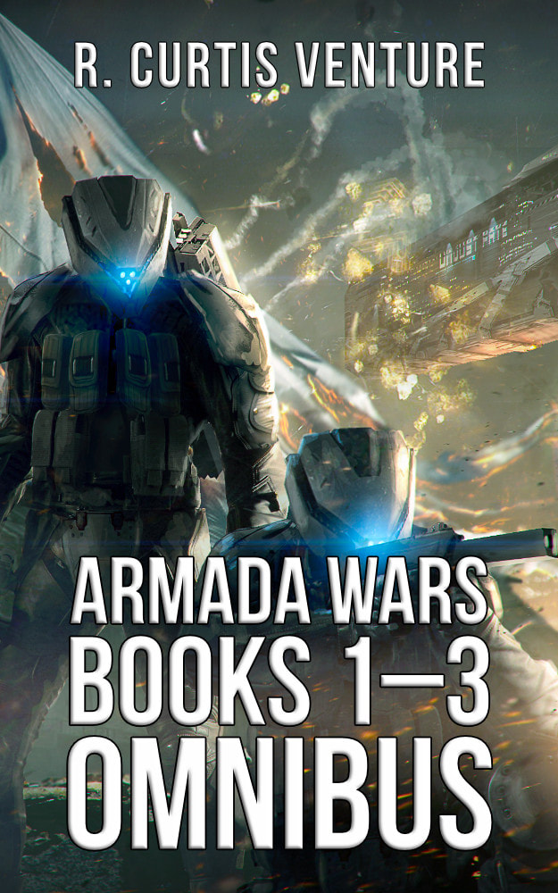 Front cover of Armada Wars Books 1-3 Omnibus